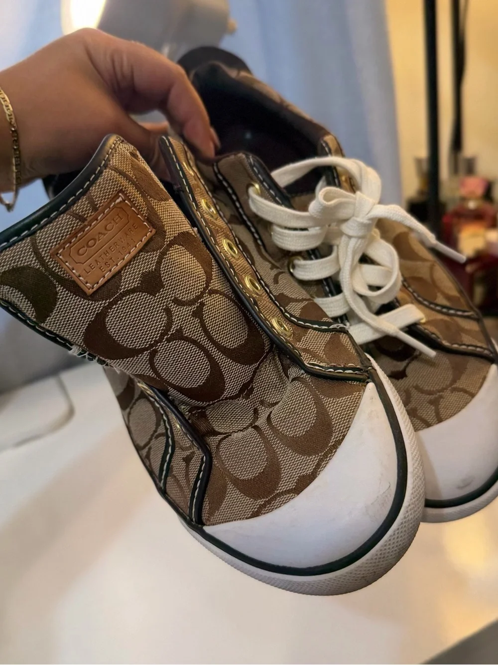 🤎 Coach Barrett Signature Sneakers
